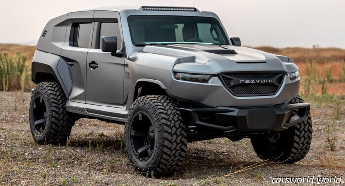 Rezvani тизерит нечто более дикое, чем «Tank» | Carscoops